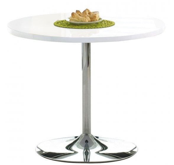 Kitchen Table East Philadelphia | size: Length: 90cm, Width: 90cm, Height: 75cm, Diameter: 90cm | color: White | image: 1 | variant: 1006803