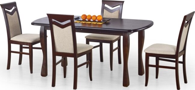 Kitchen Table East Pittsburgh | size: Length: 80cm, Width: 200cm, Height: 75cm | color: Brown | image: 7 | variant: 1006805