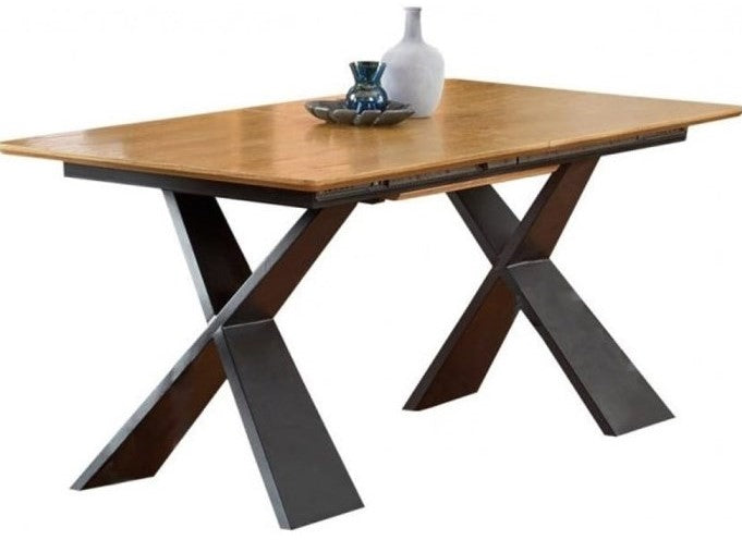 Kitchen Table East Washington D.C. | size: Length: 90cm, Width: 220cm, Height: 75cm | color: Black/Oak | image: 1 | variant: 1006861
