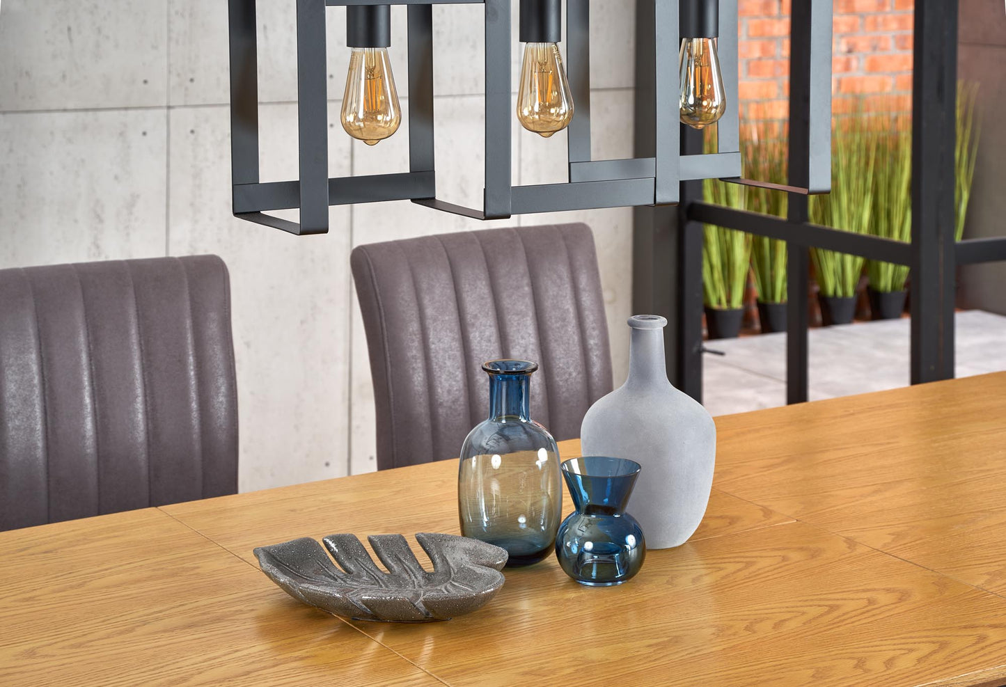 Kitchen Table East Washington D.C. | size: Length: 90cm, Width: 220cm, Height: 75cm | color: Black/Oak | image: 6 | variant: 1006861