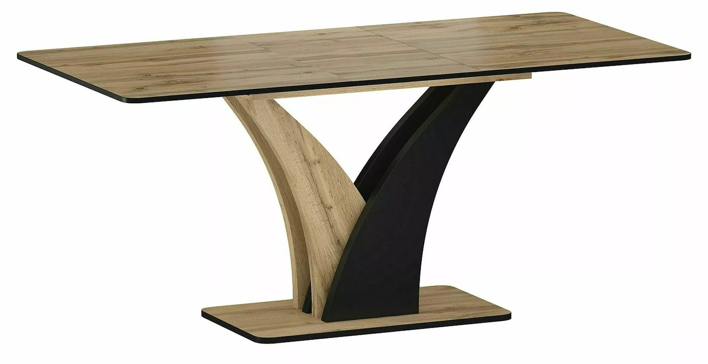 Kitchen Table Linkoping | size: Length: 68cm, Width: 160cm, Height: 76cm | color: Oak | image: 0 | variant: 1007990