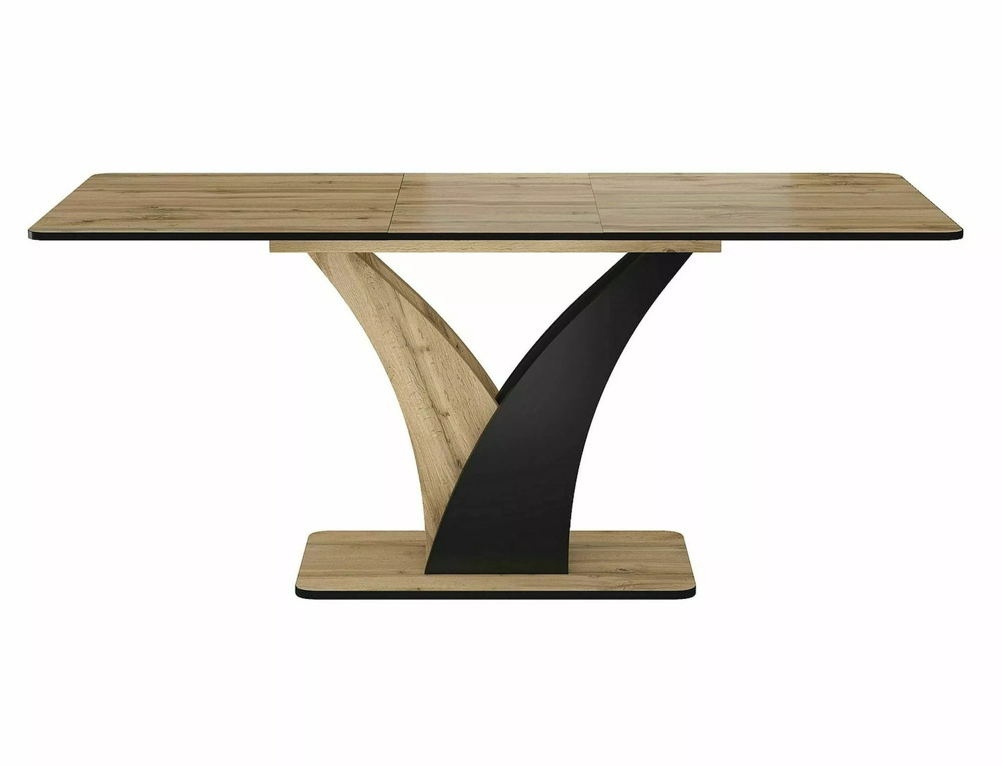 Kitchen Table Linkoping | size: Length: 68cm, Width: 160cm, Height: 76cm | color: Oak | image: 1 | variant: 1007990