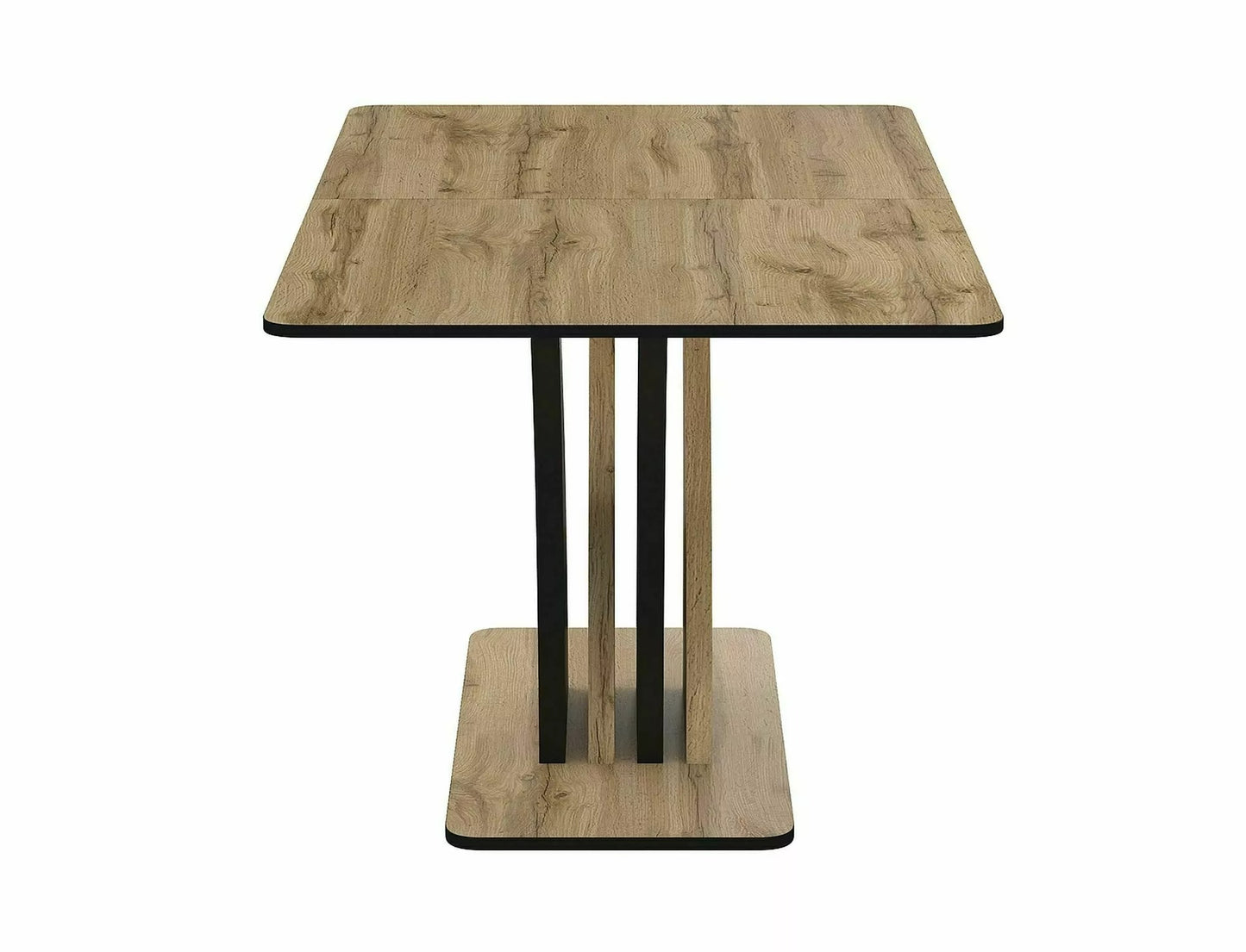 Kitchen Table Linkoping | size: Length: 68cm, Width: 160cm, Height: 76cm | color: Oak | image: 3 | variant: 1007990