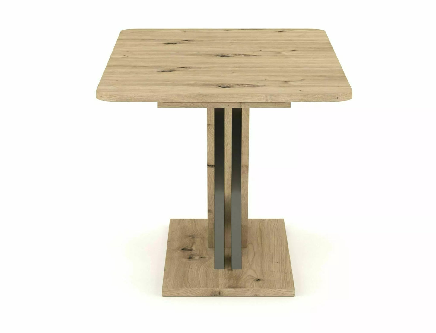 Kitchen Table Redditch | size: Length: 85cm, Width: 180cm, Height: 76cm | color: Oak/Grey | image: 4 | variant: 1004309