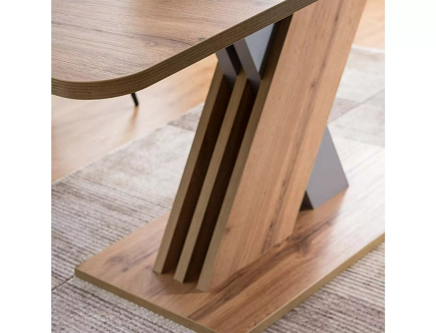 Kitchen Table Redditch | size: Length: 85cm, Width: 180cm, Height: 76cm | color: Oak | image: 1 | variant: 1004311