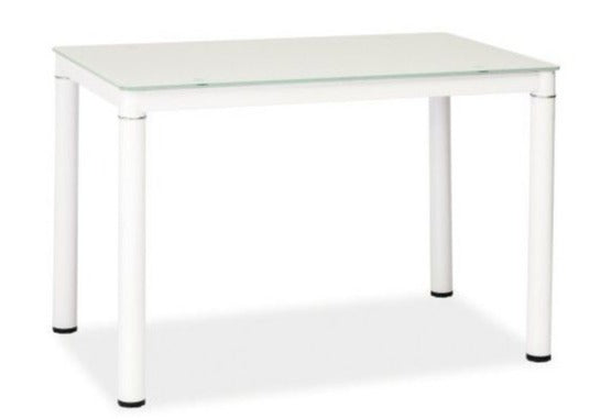 Kitchen Table Solihull | size: Length: 60cm, Width: 100cm, Height: 75cm | color: White | image: 1 | variant: 1004335