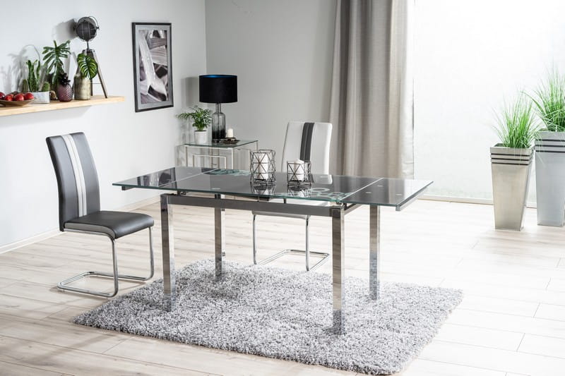 Kitchen Table South Shields | size: Length: 74cm, Width: 170cm, Height: 75cm | color: Black | image: 7 | variant: 1004337