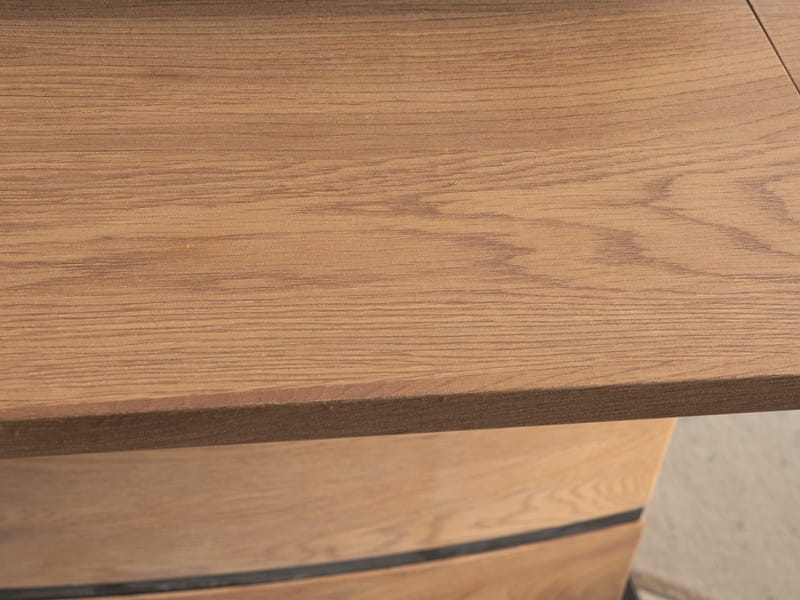 Kitchen Table Southend | size: Length: 80cm, Width: 180cm, Height: 76cm | color: Black/Oak | image: 8 | variant: 1007665