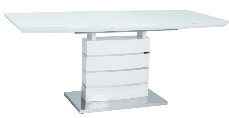 Kitchen Table Southend | size: Length: 80cm, Width: 180cm, Height: 76cm | color: White | image: 1 | variant: 1004344