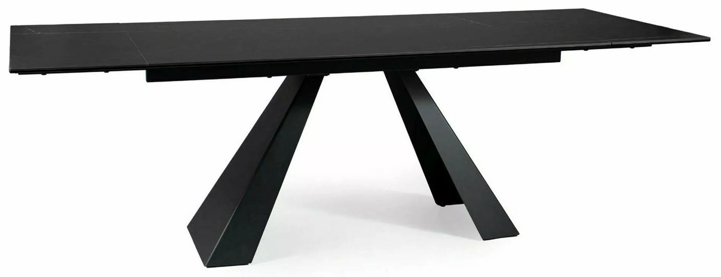 Kitchen Table St Helens | size: Length: 90cm, Width: 240cm, Height: 77cm | color: Black | image: 0 | variant: 1004409