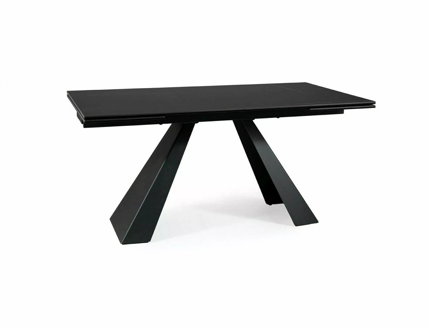 Kitchen Table St Helens | size: Length: 90cm, Width: 240cm, Height: 77cm | color: Black | image: 1 | variant: 1004409