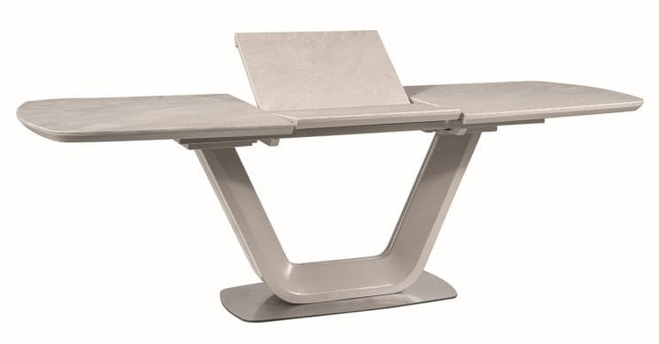 Kitchen Table Swindon | size: Length: 90cm, Width: 220cm, Height: 76cm | color: Gray | image: 2 | variant: 1004355