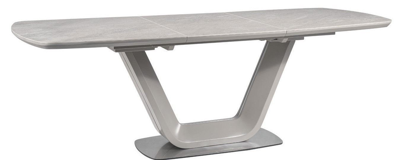Kitchen Table Swindon | size: Length: 90cm, Width: 220cm, Height: 76cm | color: Gray | image: 3 | variant: 1004355
