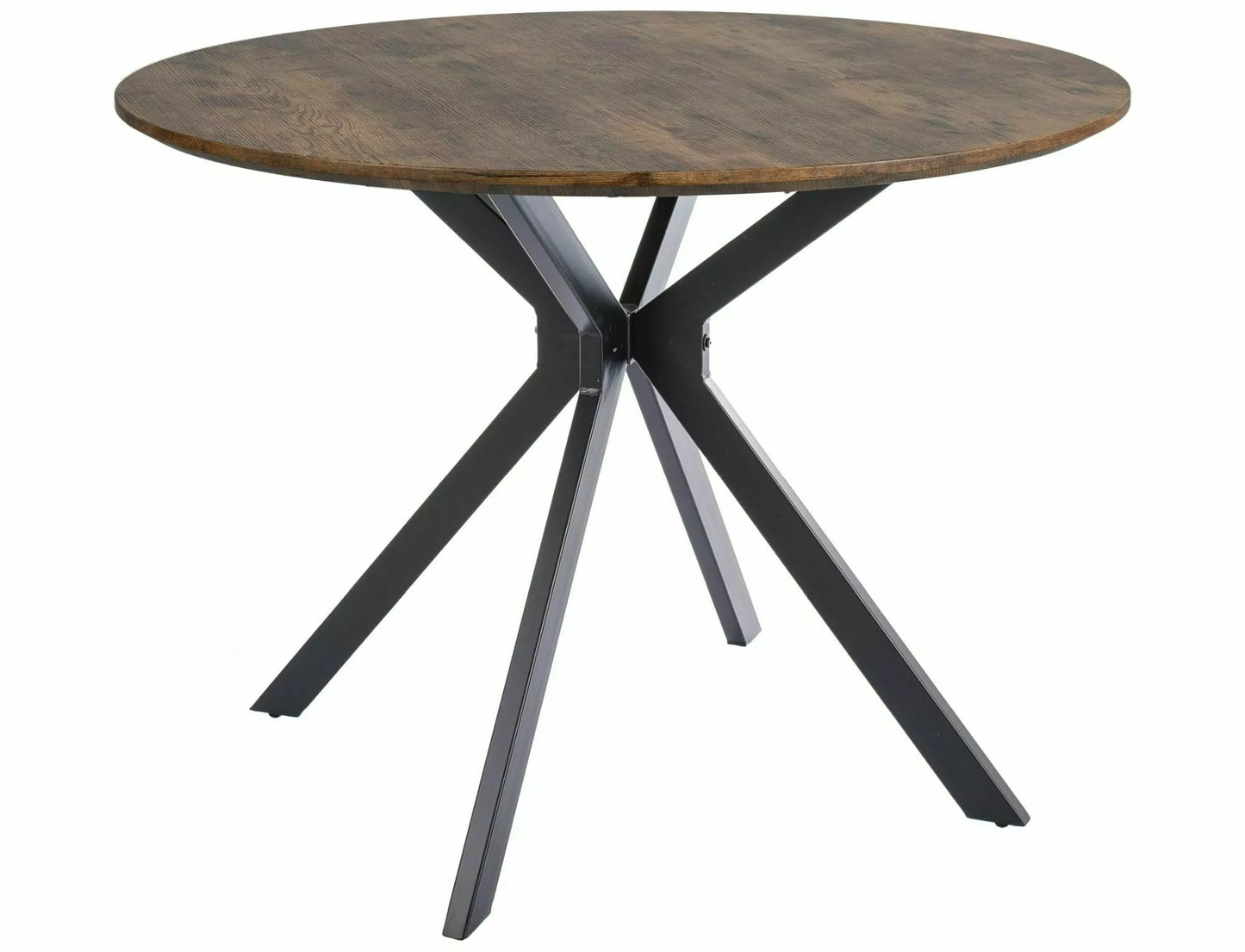 Kitchen Table Torquay | size: Length: 100cm, Width: 100cm, Height: 76cm, Diameter: 100cm | color: Brown | image: 1 | variant: 1004359