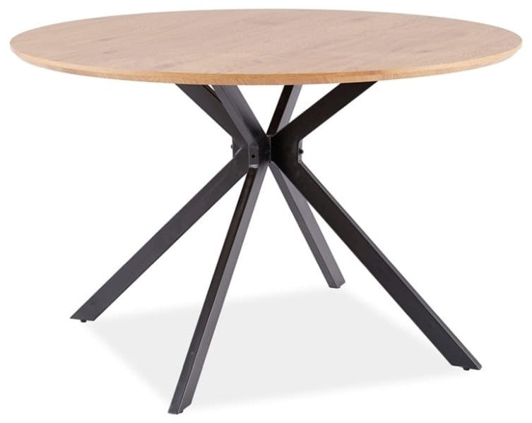 Kitchen Table Torquay | size: Length: 120cm, Width: 120cm, Height: 76cm, Diameter: 120cm | color: Oak | image: 1 | variant: 1004361