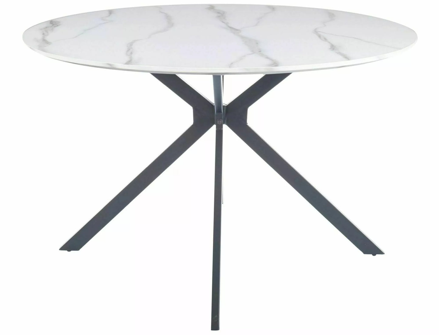 Kitchen Table Torquay | size: Length: 120cm, Width: 120cm, Height: 76cm, Diameter: 120cm | color: White | image: 1 | variant: 1004362