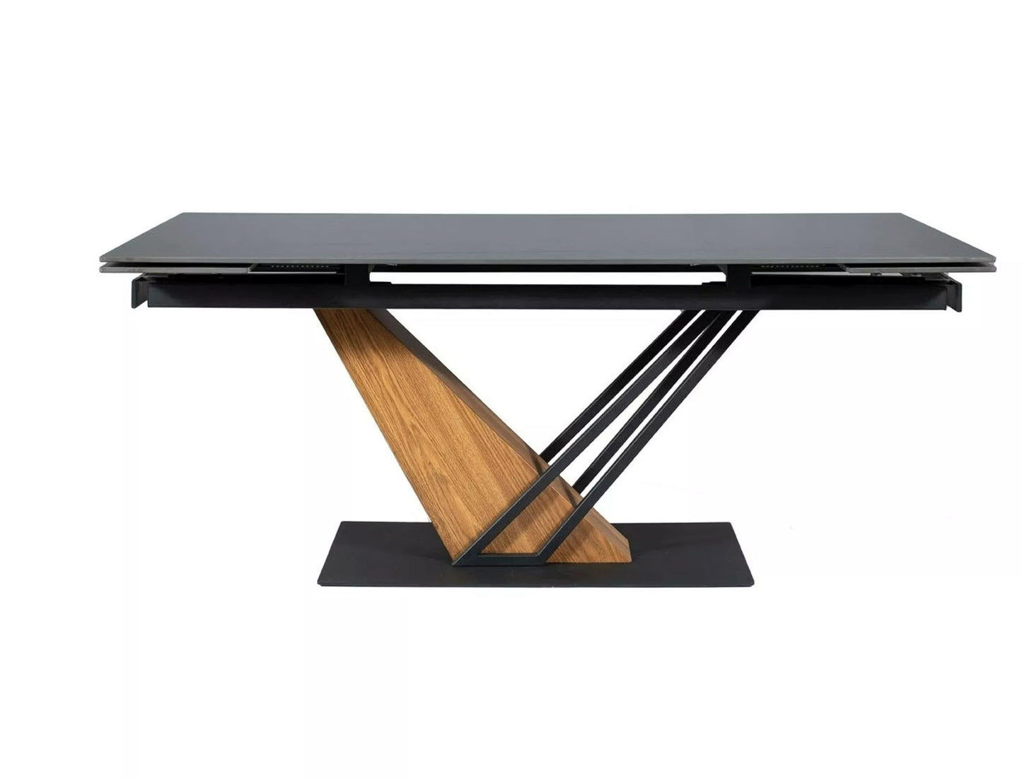 Kitchen Table Warrington | size: Length: 90cm, Width: 240cm, Height: 75cm | color: Black | image: 1 | variant: 1004372