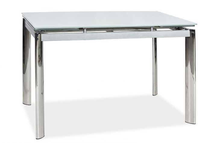 Kitchen Table West Casablanca | size: Length: 80cm, Width: 180cm, Height: 76cm | color: White | image: 1 | variant: 1007668