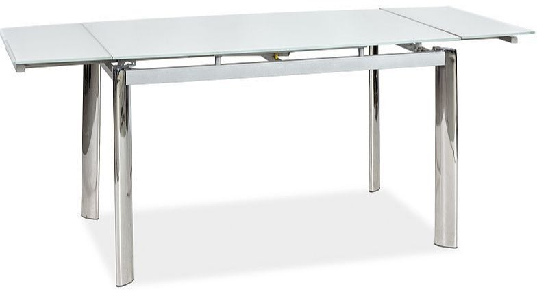 Kitchen Table West Casablanca | size: Length: 80cm, Width: 180cm, Height: 76cm | color: White | image: 2 | variant: 1007668