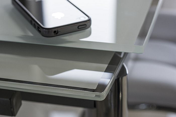 Kitchen Table West Casablanca | size: Length: 80cm, Width: 180cm, Height: 76cm | color: White | image: 4 | variant: 1007668