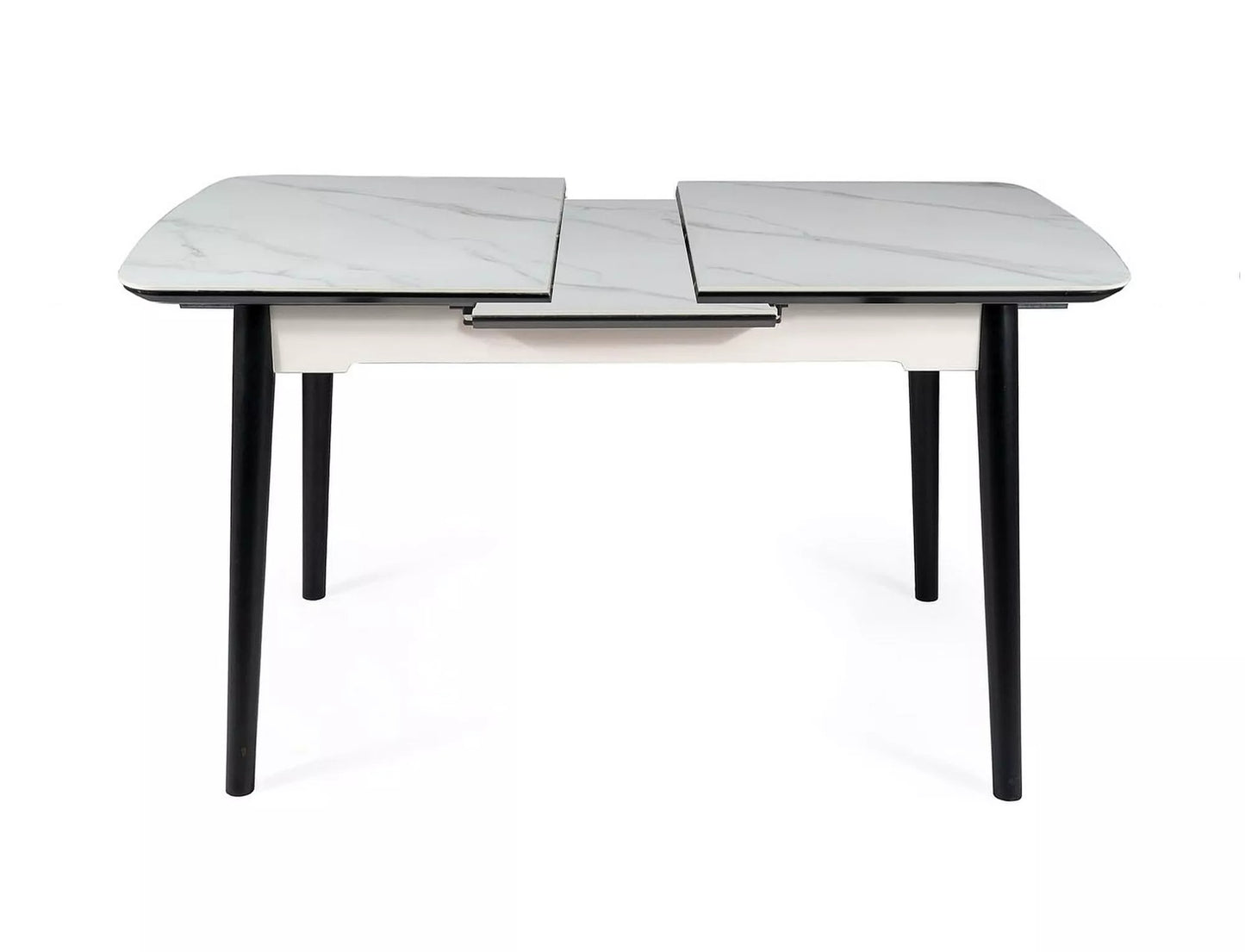 Kitchen Table West Cologne | size: Length: 80cm, Width: 160cm, Height: 76cm | color: White | image: 2 | variant: 1007953