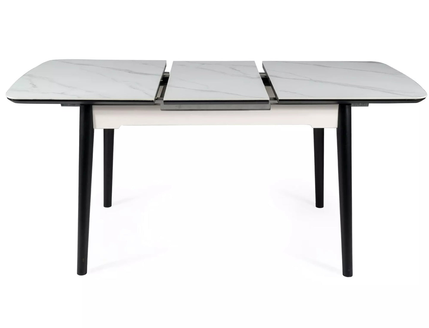 Kitchen Table West Cologne | size: Length: 80cm, Width: 160cm, Height: 76cm | color: White | image: 3 | variant: 1007953
