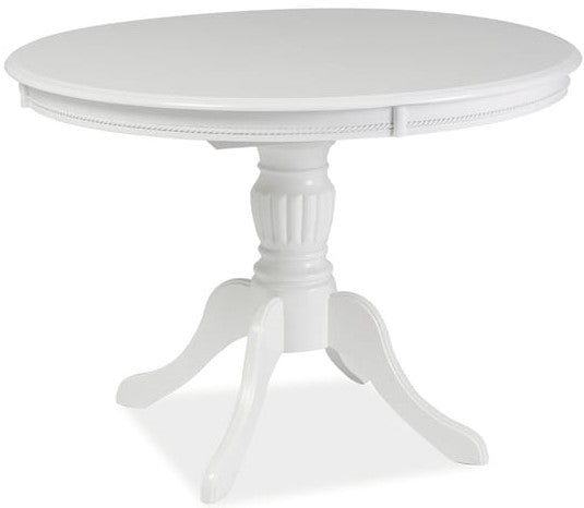 Kitchen Table West Deal | size: Length: 106cm, Width: 141cm, Height: 76cm, Diameter: 106cm | color: White | image: 1 | variant: 1007773