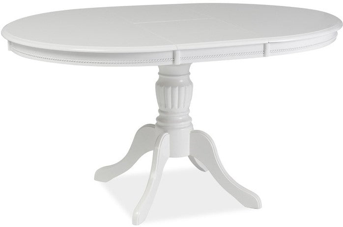 Kitchen Table West Deal | size: Length: 106cm, Width: 141cm, Height: 76cm, Diameter: 106cm | color: White | image: 2 | variant: 1007773