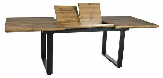 Kitchen Table West Hanoi | size: Length: 90cm, Width: 240cm, Height: 76cm | color: Oak | image: 0 | variant: 1007989