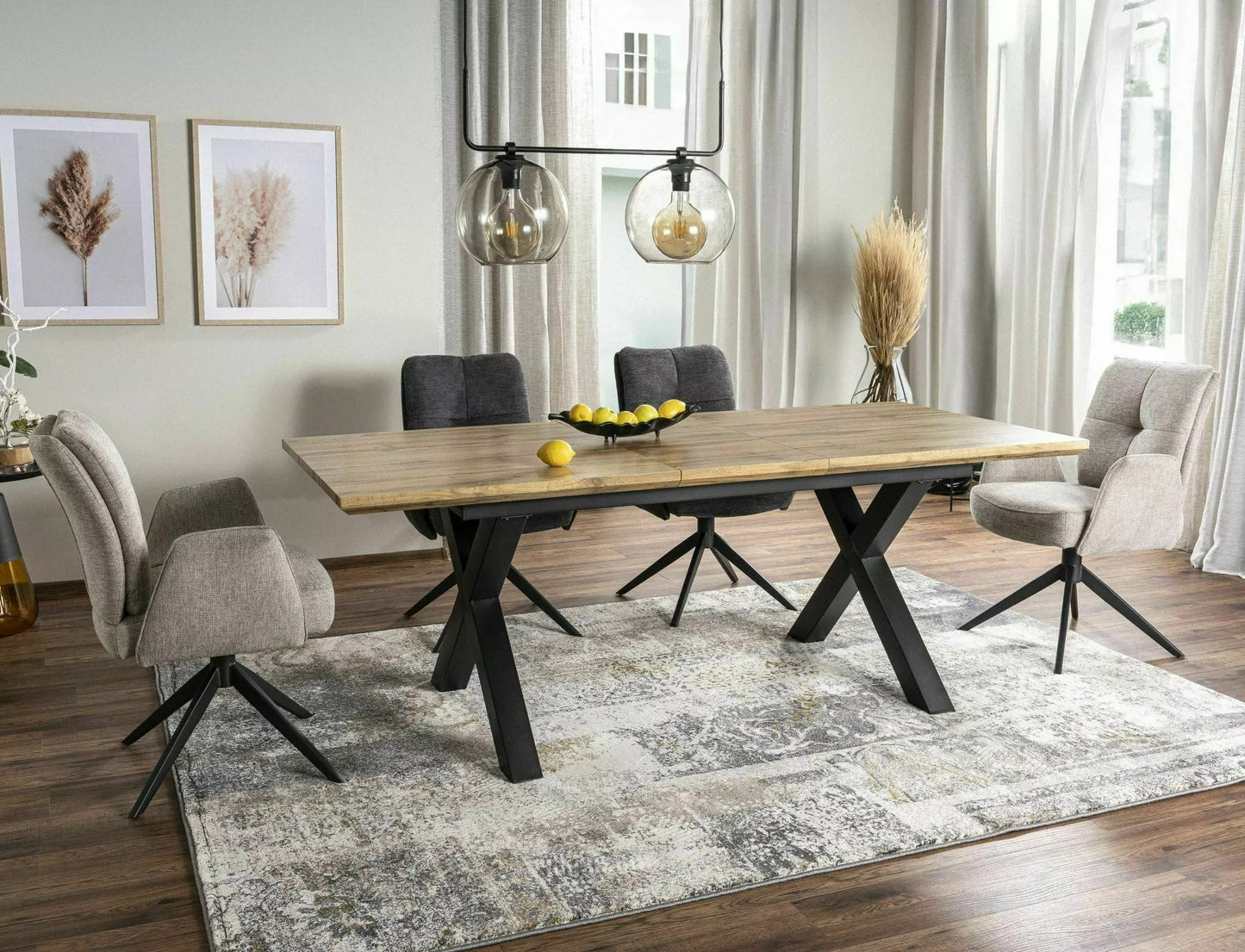 Kitchen Table West Ho Chi Minh | size: Length: 90cm, Width: 240cm, Height: 76cm | color: Oak | image: 5 | variant: 1007993