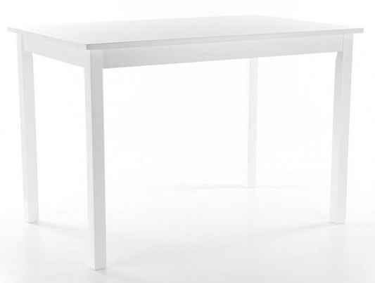 Kitchen Table West Trieste | size: Length: 60cm, Width: 80cm, Height: 74cm | color: White | image: 1 | variant: 1007772