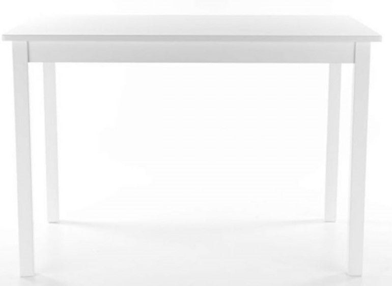 Kitchen Table West Trieste | size: Length: 60cm, Width: 80cm, Height: 74cm | color: White | image: 2 | variant: 1007772