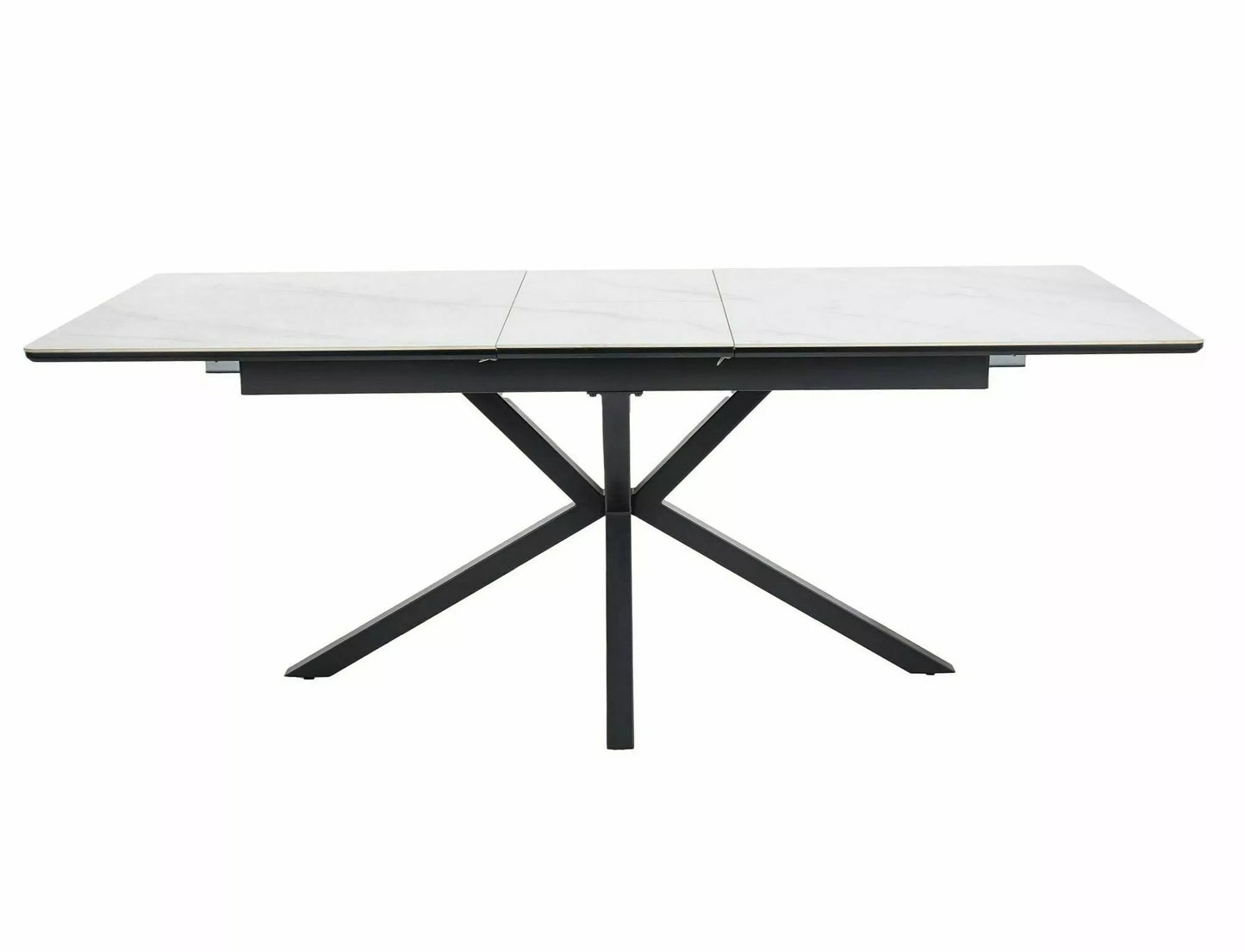 Kitchen Table Worthing | size: Length: 90cm, Width: 200cm, Height: 75cm | color: White | image: 2 | variant: 1004378