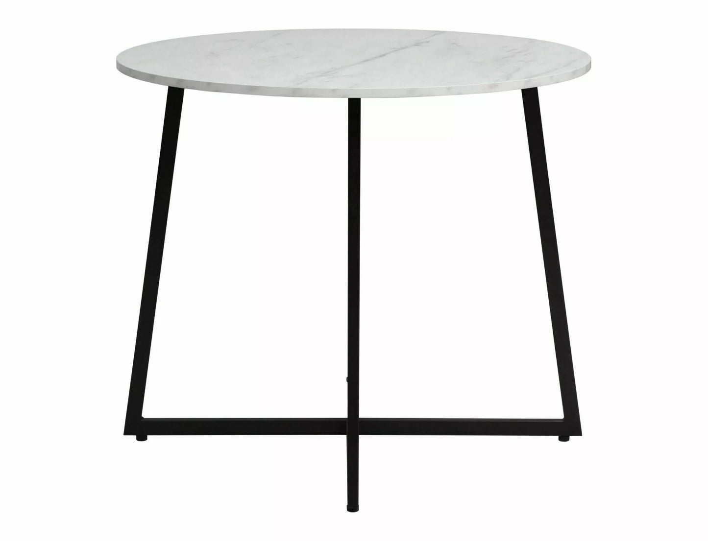 Kitchen Table Yeovil | size: Length: 90cm, Width: 90cm, Height: 76cm, Diameter: 90cm | color: White | image: 2 | variant: 1004382