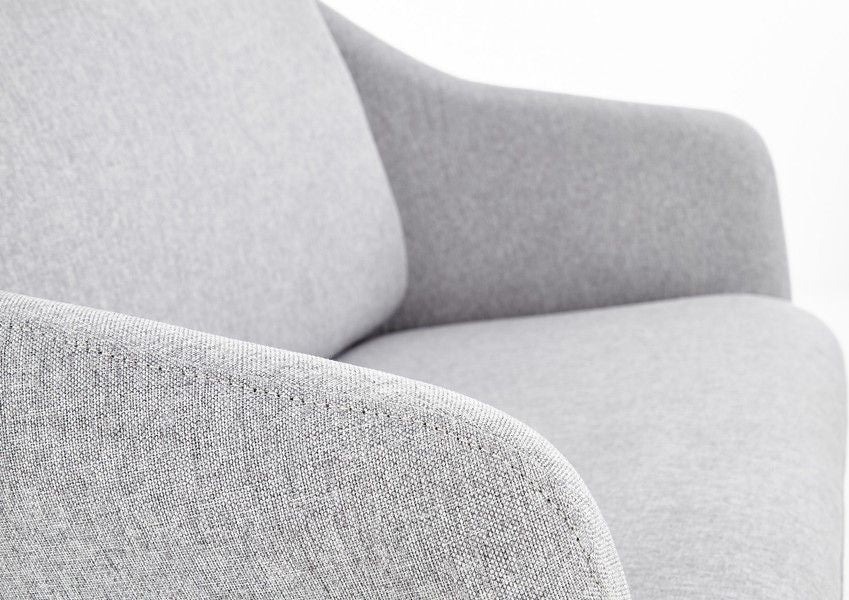 Lounge Chair East Brisbane | size: Width: 125cm, Height: 83cm, Depth: 77cm | color: Gray | image: 6 | variant: 1006705