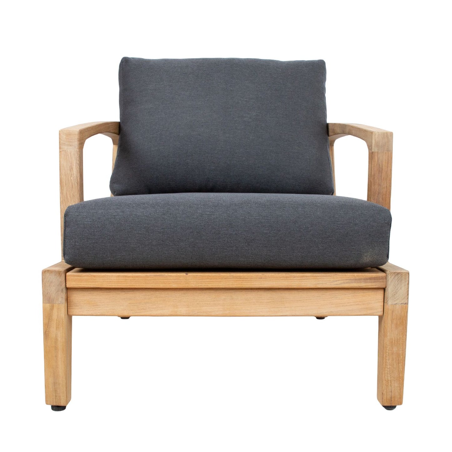 Lounge Chair Fredrikstad | size: Width: 75cm, Height: 80cm, Depth: 90cm | color: Brown/Grey | image: 1 | variant: 1006469