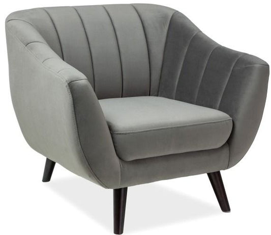 Lounge Chair Hull | size: Width: 91cm, Height: 83cm, Depth: 57cm | color: Gray | image: 1 | variant: 1007699