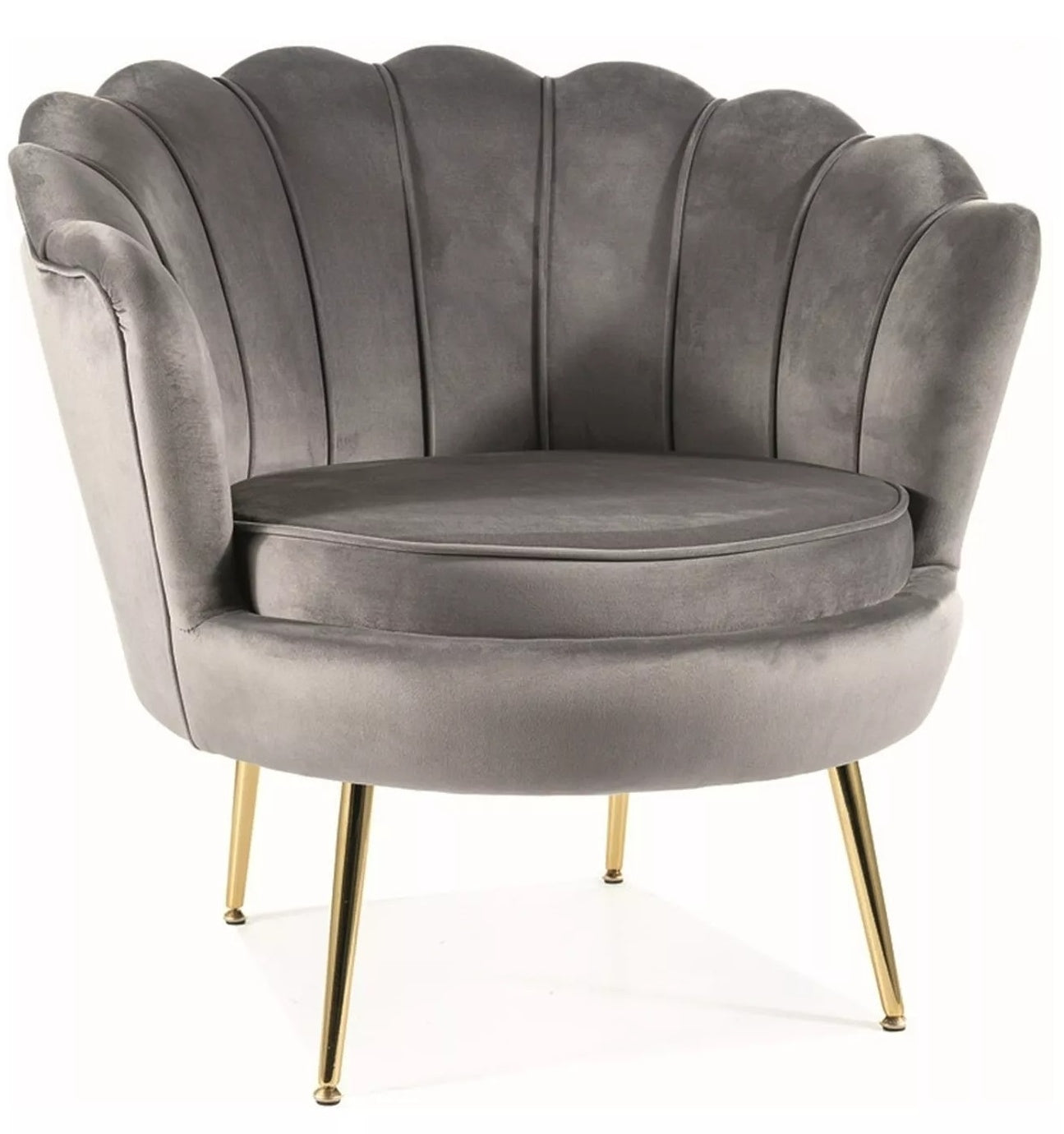 Lounge Chair Newcastle | size: Width: 81cm, Height: 77cm, Depth: 76cm | color: Gray | image: 0 | variant: 1004022