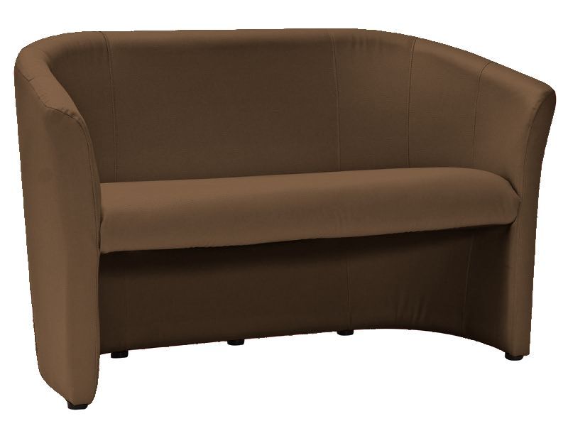 Lounge Chair Tm2 3 | size: Width: 126cm, Height: 76cm, Depth: 60cm | color: Brown | image: 1 | variant: 1011015
