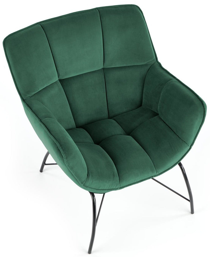 Lounge Chair West Skien | size: Width: 74cm, Height: 78cm, Depth: 73cm | color: Green | image: 6 | variant: 1007475