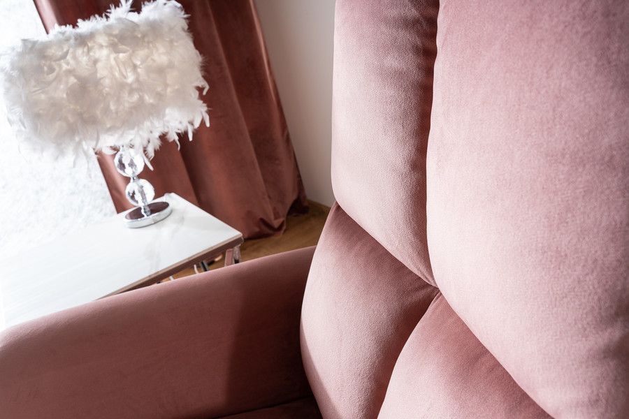Lounge Chair Wolverhampton | size: Width: 76cm, Height: 96cm, Depth: 94cm | color: Pink | image: 6 | variant: 1004096
