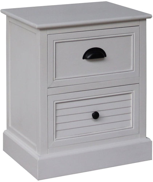Nightstand East Amsterdam | size: Width: 45cm, Height: 55cm, Depth: 35cm | color: White | image: 1 | variant: 1006076