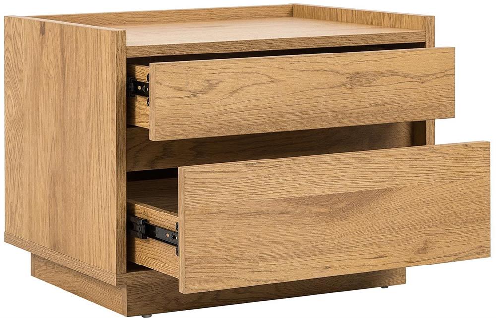 Nightstand East Rennes | size: Width: 50cm, Height: 40cm, Depth: 40cm | color: Oak | image: 2 | variant: 1006369