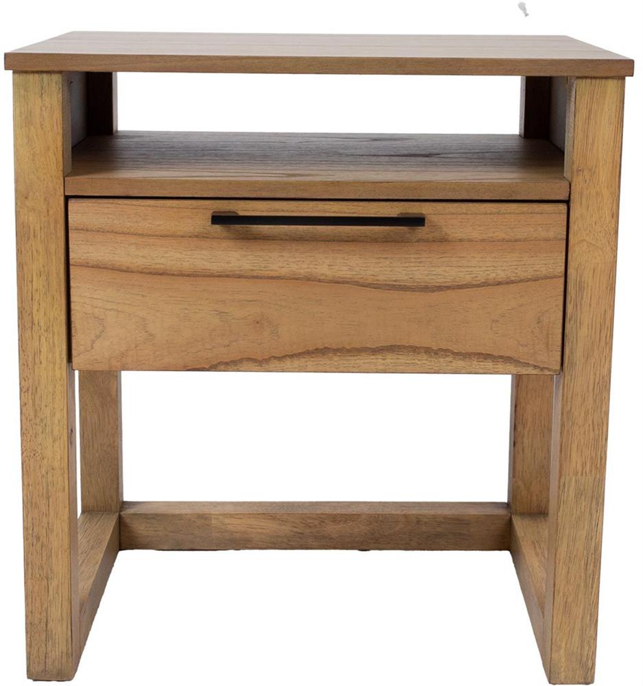 Nightstand East San Sebastian | size: Width: 56cm, Height: 60cm, Depth: 40cm | color: Oak | image: 2 | variant: 1006364