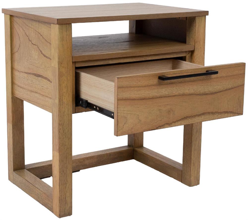 Nightstand East San Sebastian | size: Width: 56cm, Height: 60cm, Depth: 40cm | color: Oak | image: 3 | variant: 1006364
