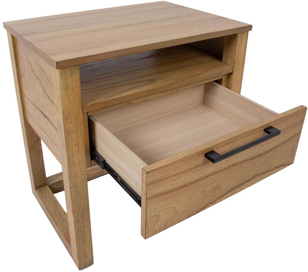 Nightstand East San Sebastian | size: Width: 56cm, Height: 60cm, Depth: 40cm | color: Oak | image: 4 | variant: 1006364