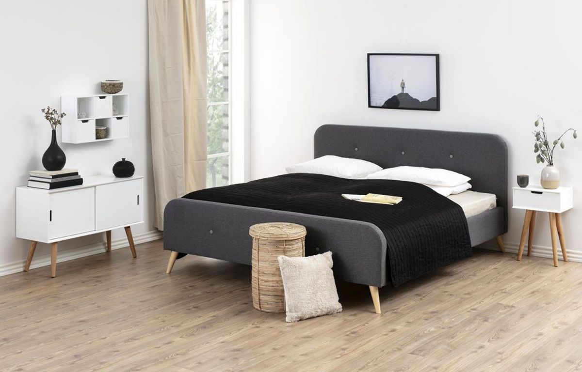 Nightstand Oakham | size: Width: 40cm, Height: 61.5cm, Depth: 30cm | color: White | image: 3 | variant: 1005205