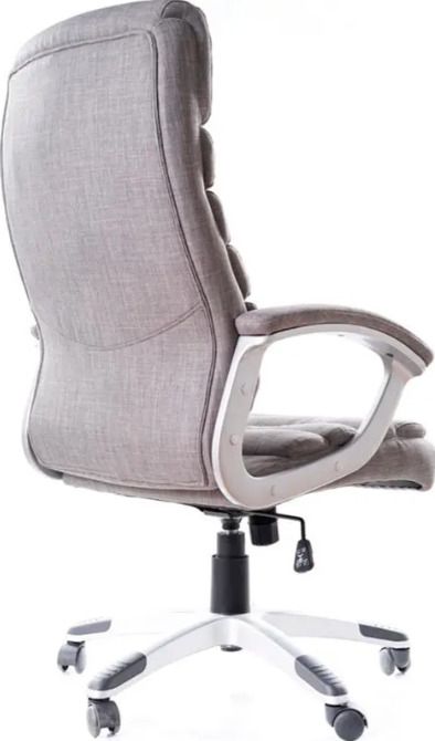 Office Chair Basildon | size: Width: 66cm, Height: 115cm, Depth: 50cm | color: Gray | image: 3 | variant: 1004169
