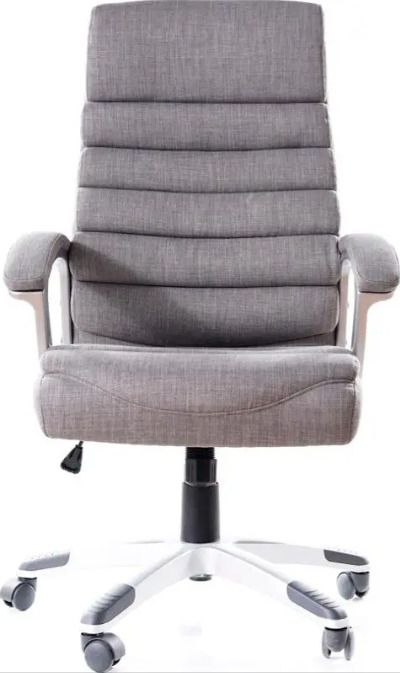 Office Chair Basildon | size: Width: 66cm, Height: 115cm, Depth: 50cm | color: Gray | image: 4 | variant: 1004169