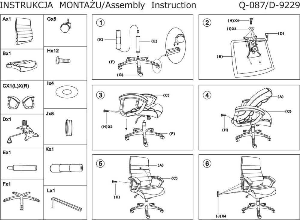Office Chair Basildon | size: Width: 66cm, Height: 115cm, Depth: 50cm | color: Gray | image: 5 | variant: 1004169